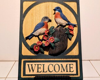 3D Welcome sign - entrance seasonal decor