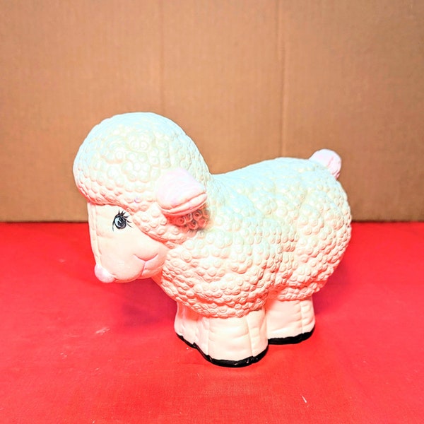 Ceramic Sheep Figurine  - knick knack style