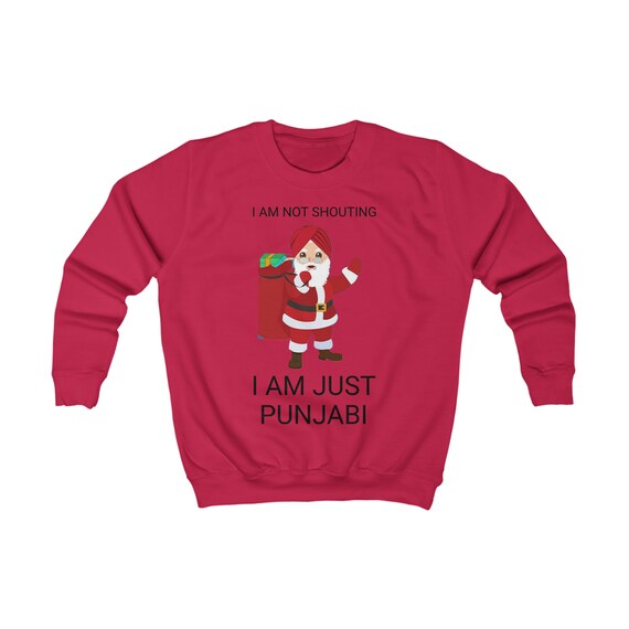 Kids Punjabi Christmas Jumper Etsy