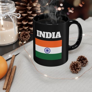 India Black Mug