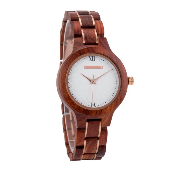Wooden Watch Natural All Bamboo Top Brand Luxury Quartz  display picture 2
