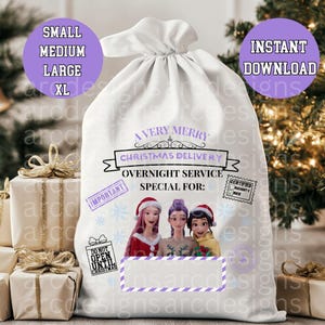 Kpop Christmas Special Delivery | Christmas Sack Decal PNG | Demon Hunter Design | Digital Download | 3 Sizes Small to XL