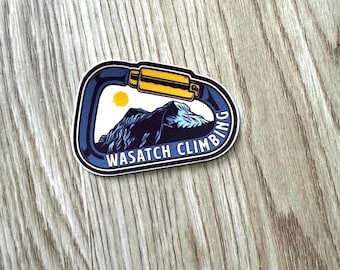 Climbing Sticker Weather proof, Adventure Utah