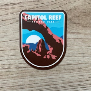 Capitol Reef Adventure Sticker