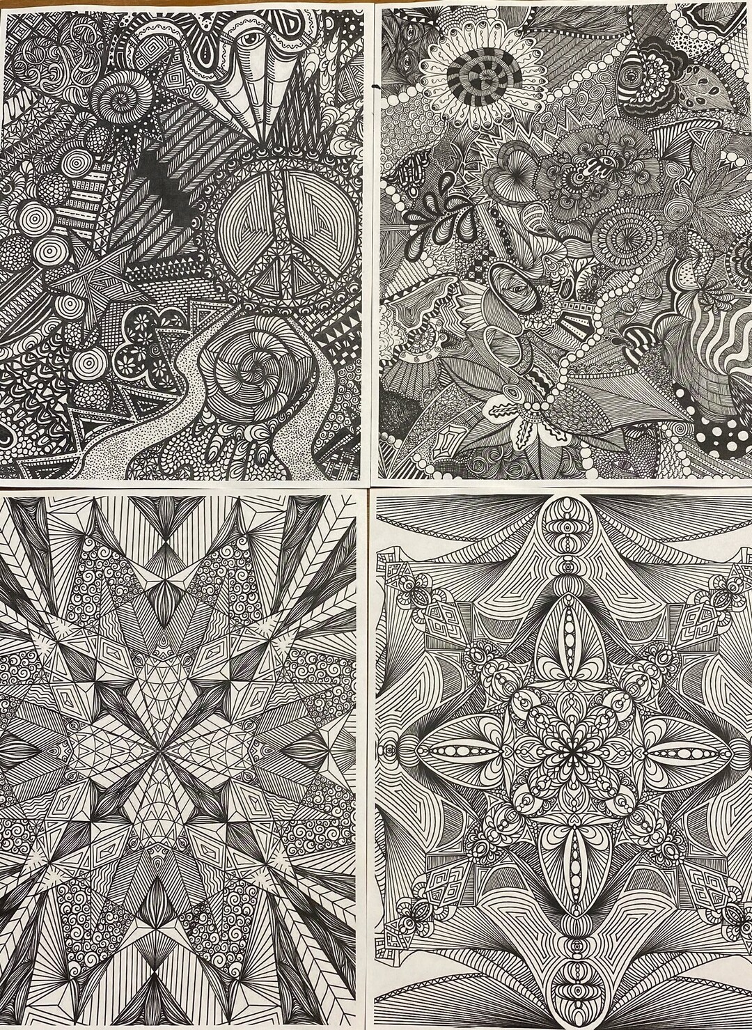 Highly Detailed Downloadable Digital Coloring Book 3 - Print at Home ...