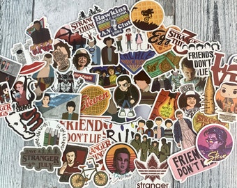 Stranger Things pack \u2022 Round Stickers