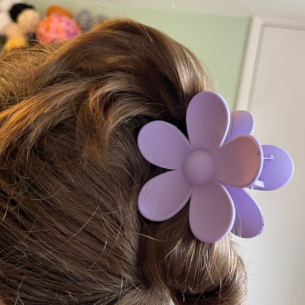Mehrfarbige Gänseblümchen Kunststoff Haarkralle