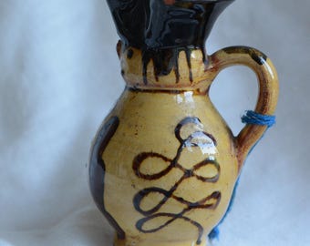 ヴィンテージ ハンガリー 陶器製水差し 800 ml. 18.5 cm - Etsy 日本