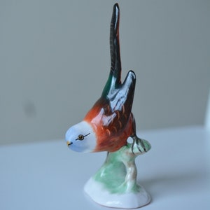 Vintage Ceramic Bird | Animal Figurine from Hungary | Vintage Bird Statue