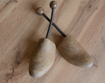 Vintage Wooden Shoe  Stretchers | Antique Wooden Tools | Boot Strechers