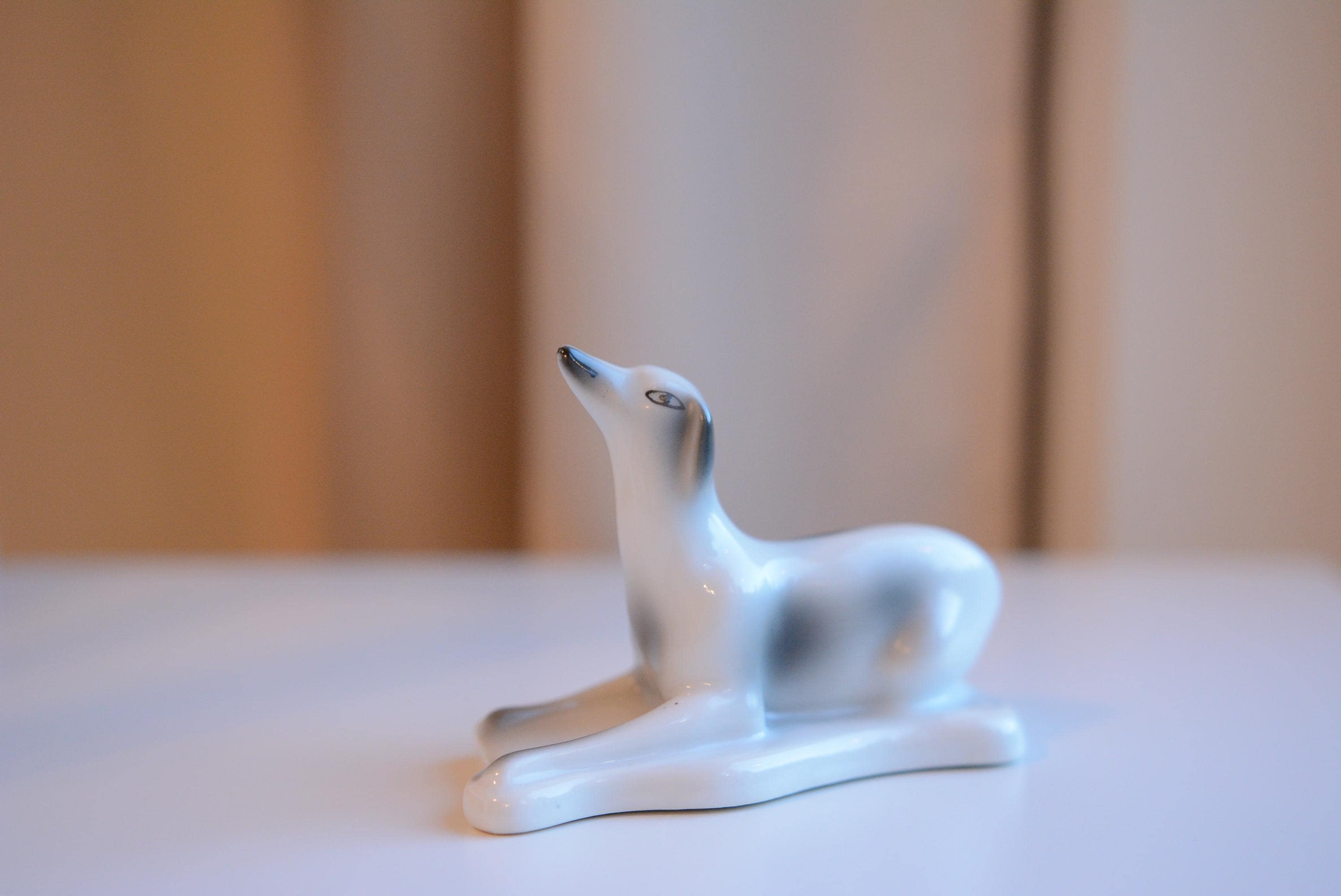 Porcelain greyhound - Etsy 日本