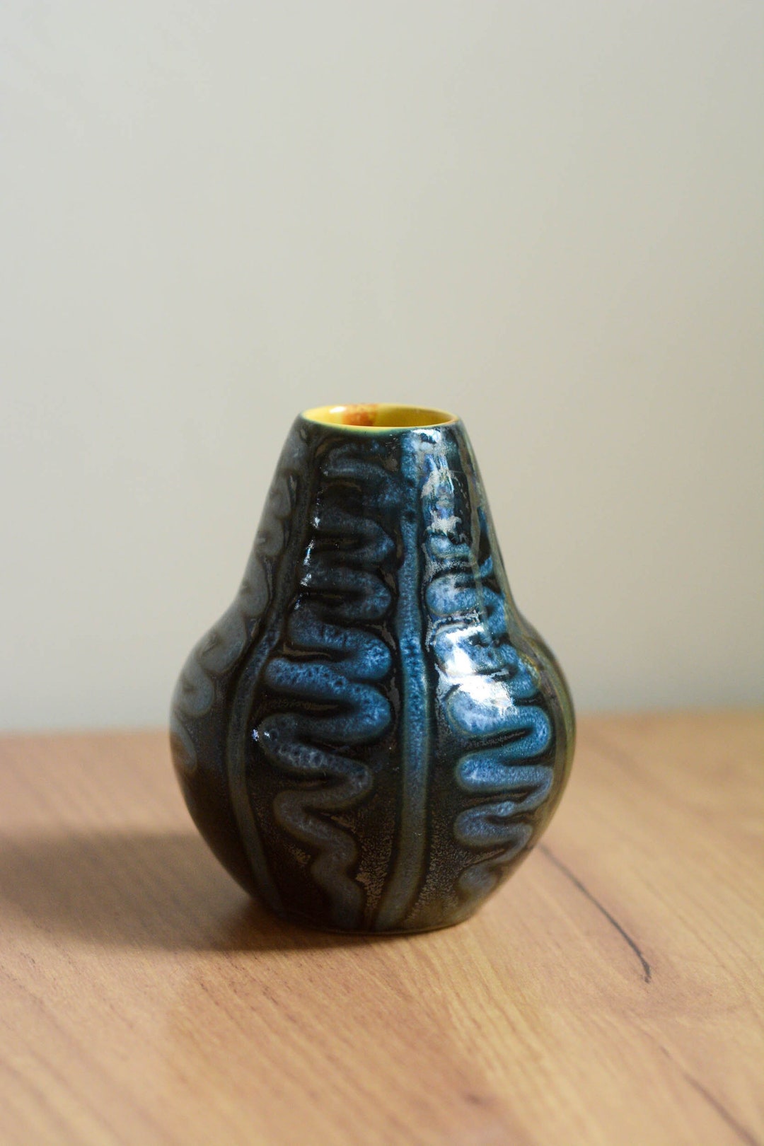 70s 花瓶 ヴィンテージ ハンガリー pottery VASE 希少 ❶ 70s 花瓶 ヴィンテージ ハンガリー pottery VASE 希少 ➀ | RIMO.LT