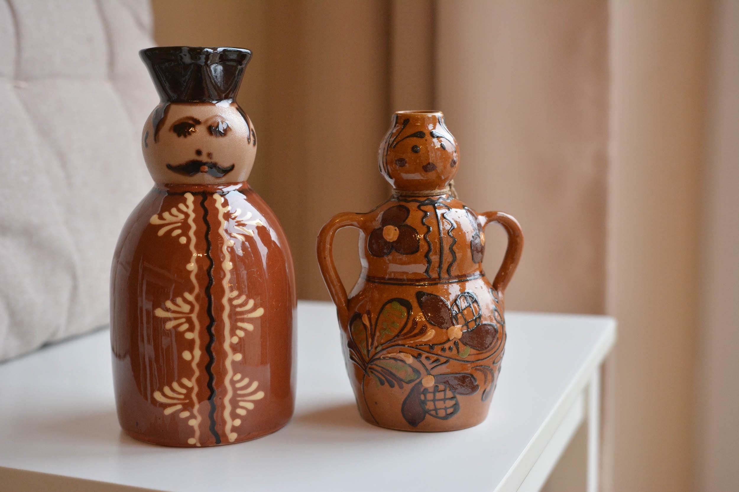 Vintage Hungarian Pottery Jugs: Miska and Mariska Hussar Decor - Etsy