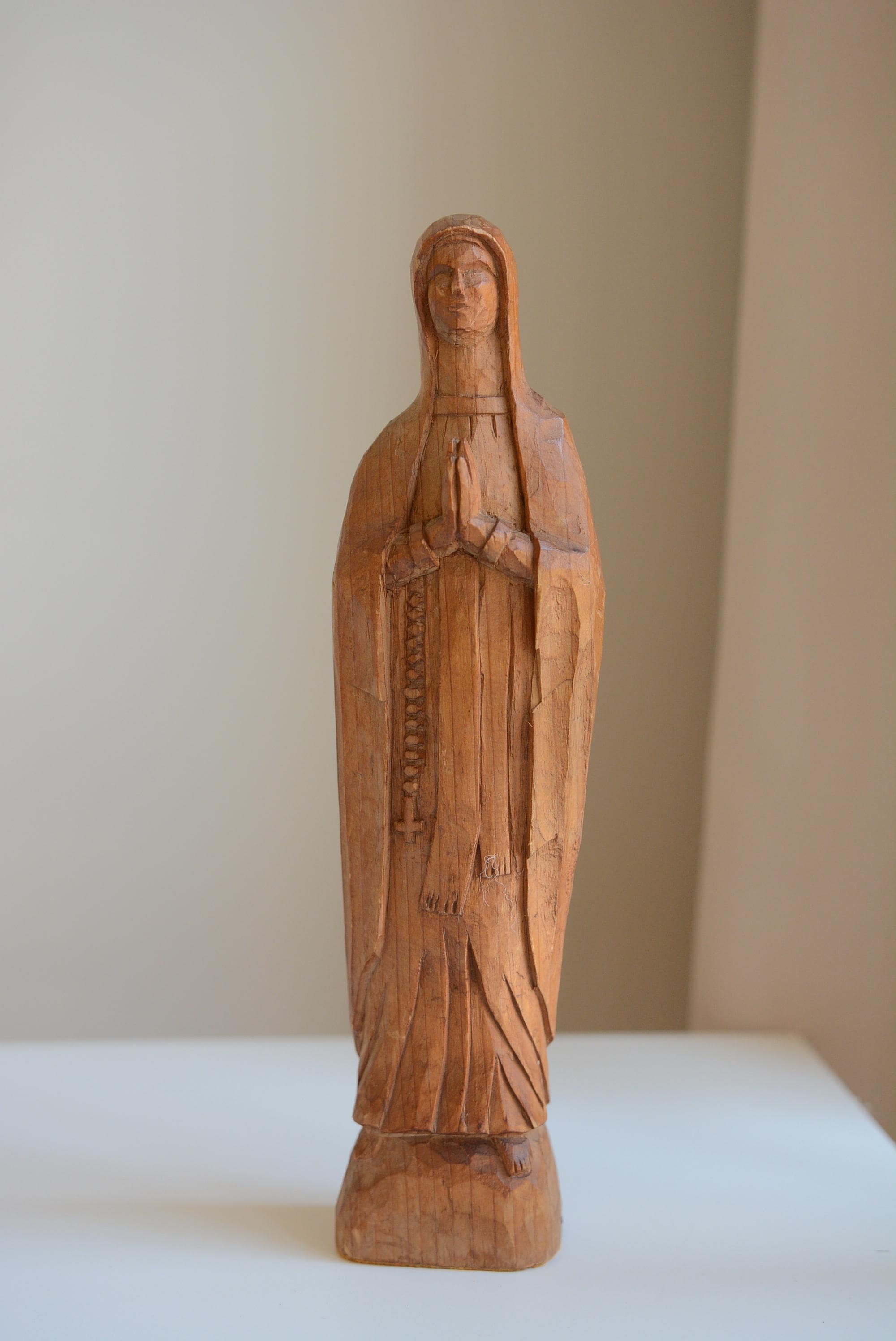 Mary wooden grotto - Etsy 日本