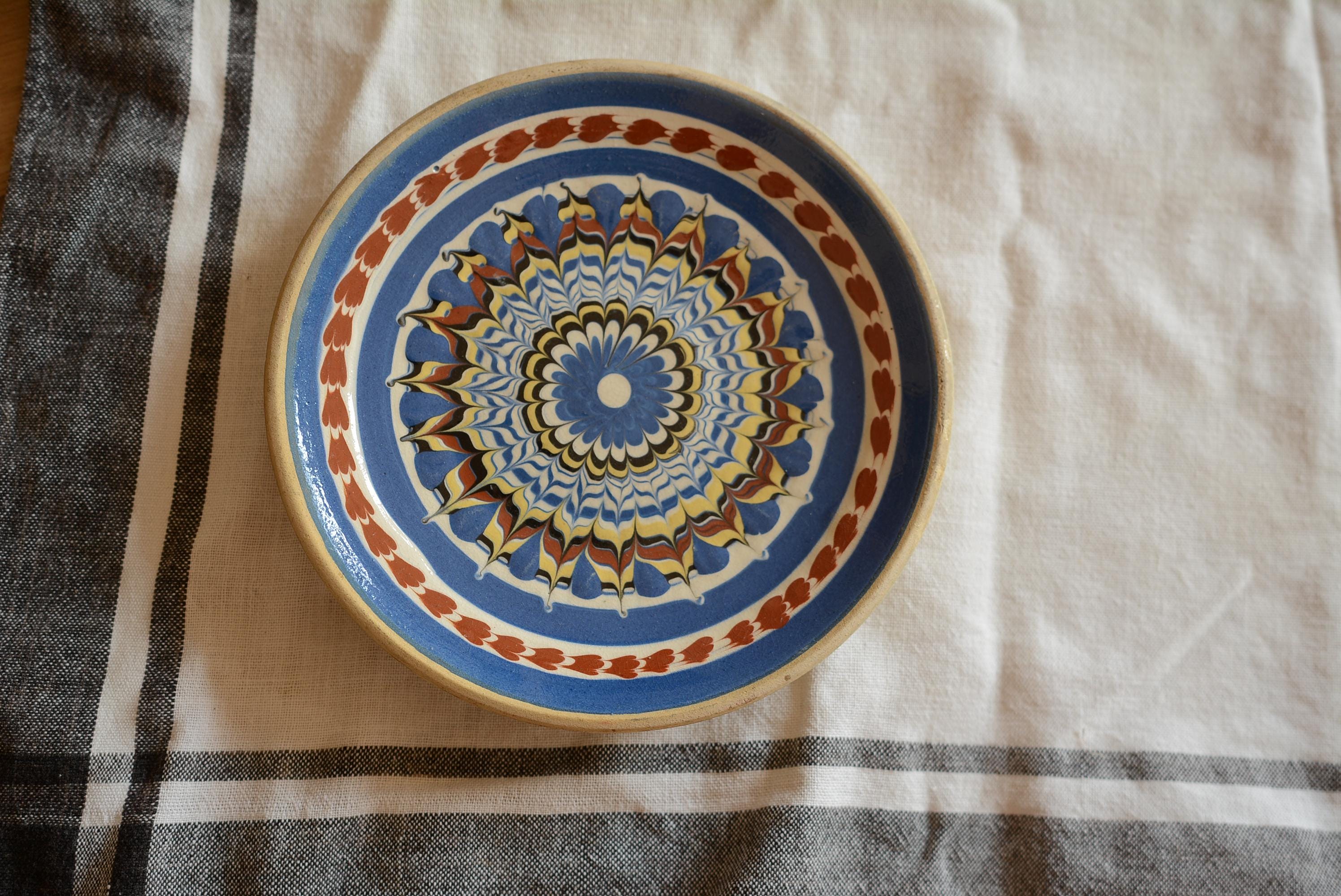 Traditional Bulgarian Pottery Plate - Etsy