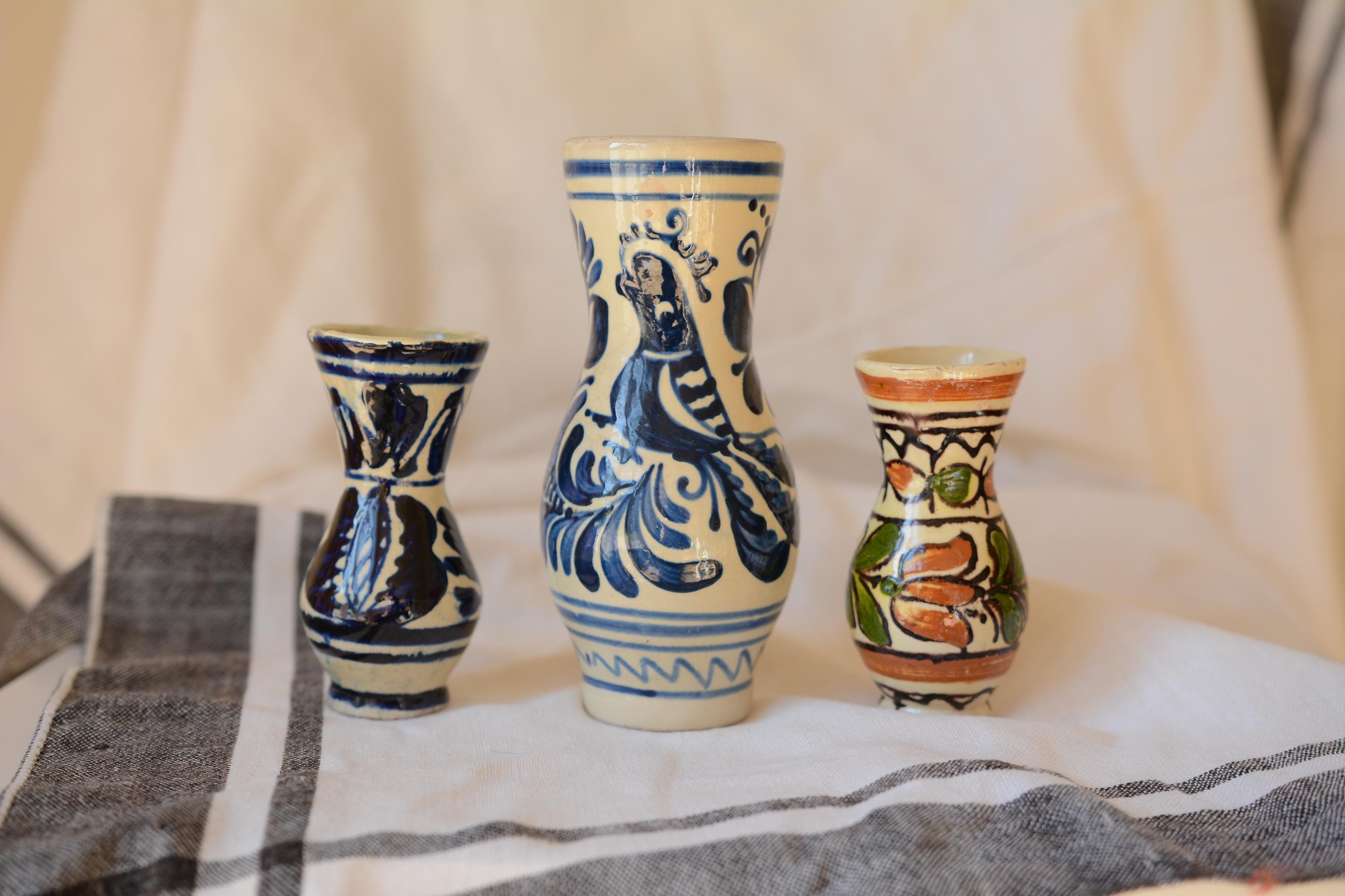 ceramica LAMAGAハンドペイントヴィンテージピッチャー ceramica LAMAGAハンドペイントヴィンテージピッチャー