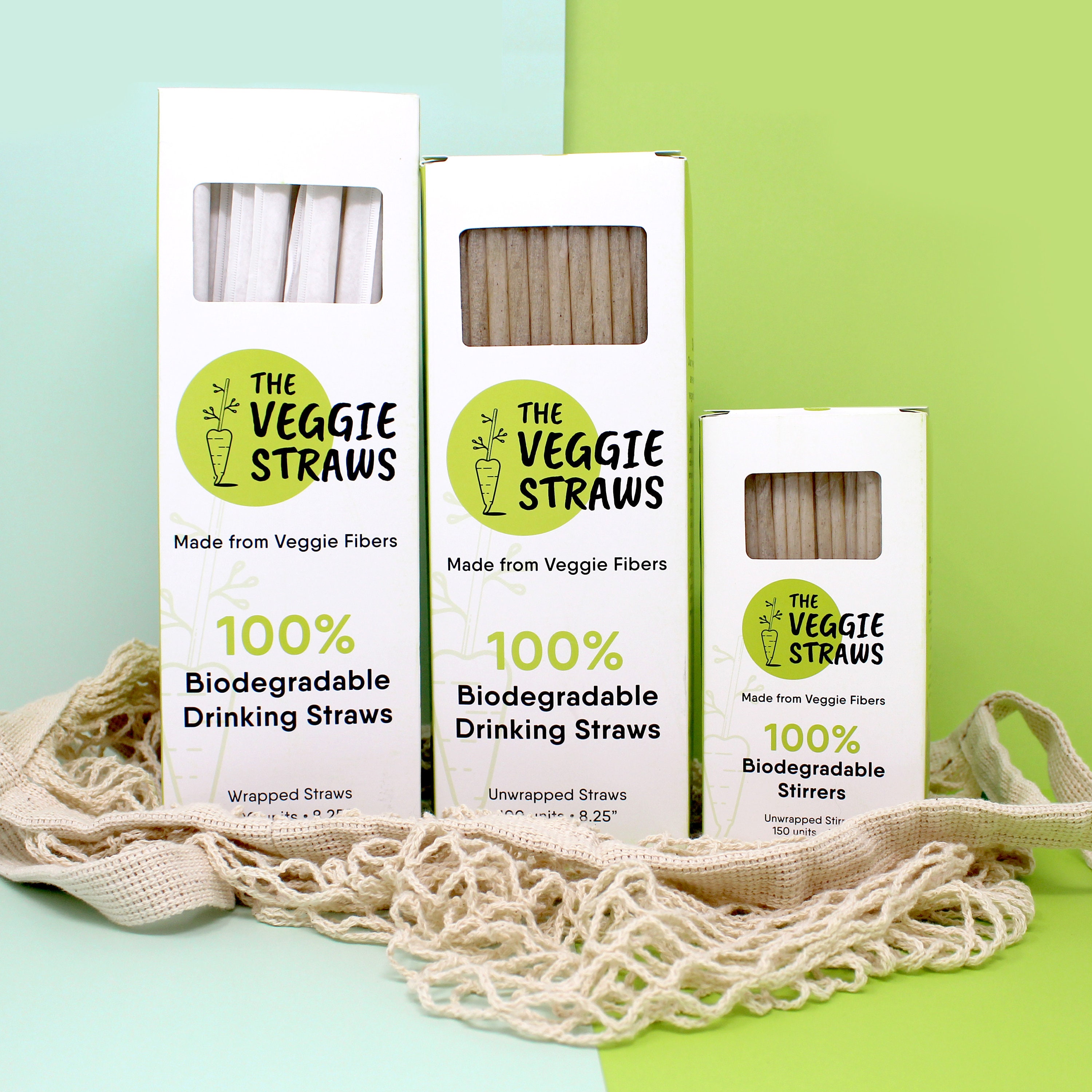 Unwrapped 100 Biodegradable Straws Made of Vegetable Fibers Etsy