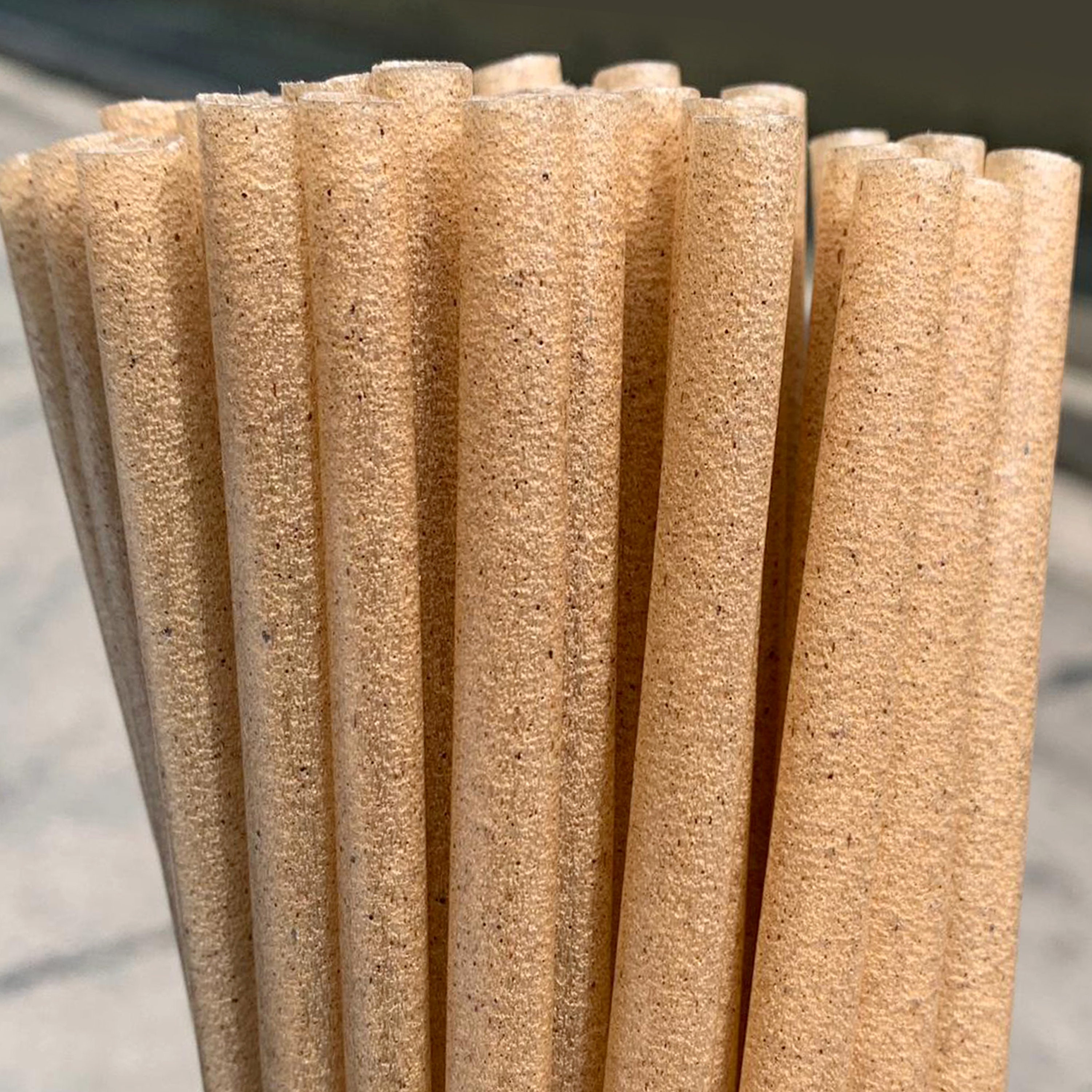 Unwrapped 100 Biodegradable Straws Made of Vegetable Fibers Etsy