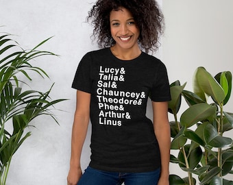 House in the Cerulean Sea T-Shirt: Book Character List, LGBTQ+ Soft Tee