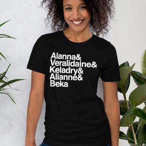 Alanna & Lioness T-Shirt: Tortall Series Fantasy Book Tee