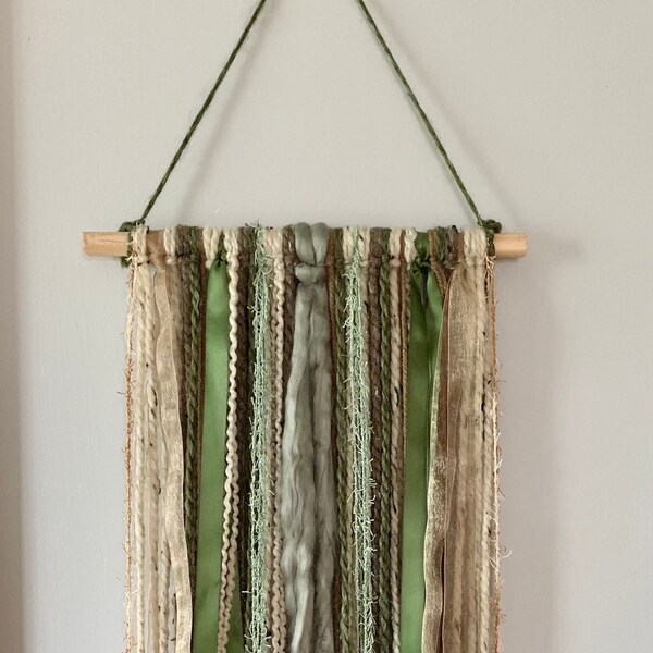 Ribbon Wall Hanging Etsy