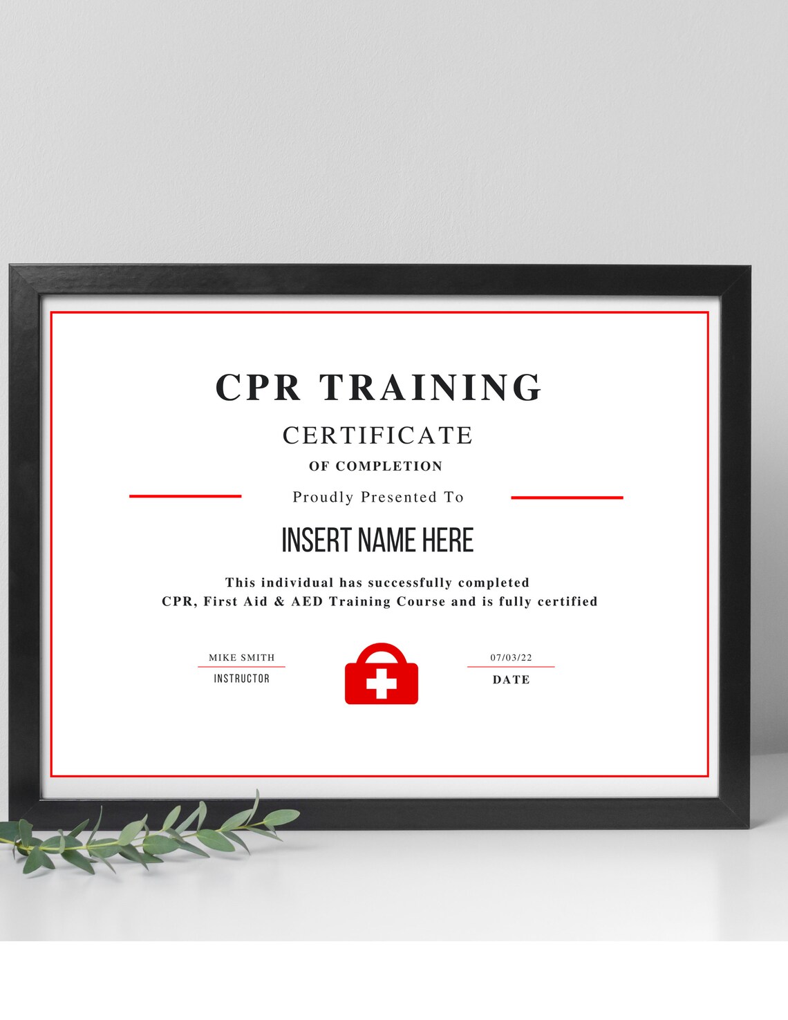 CPR Training Certificate CPR Editable Template CPR Course Etsy CPR Training Certificate CPR Editable Template CPR Course Etsy