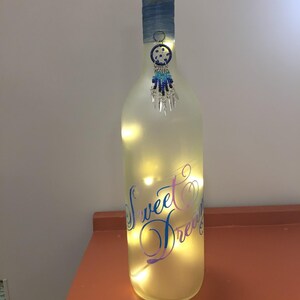 Decorative Lighted Bottles