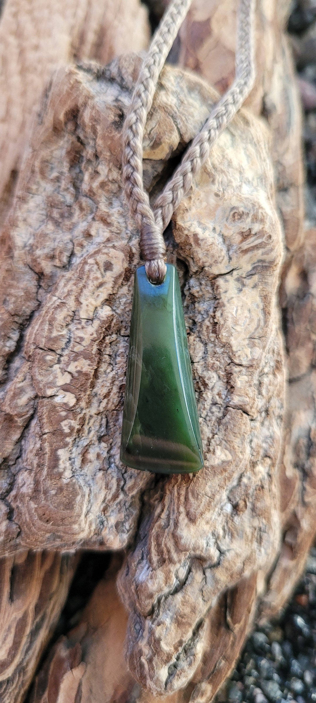 Wyoming Jade Necklace Etsy