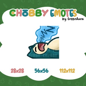 Sleeping Snorlax | Emote for Twitch/Discord