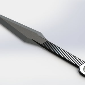 Kunai Knife v2 (Digital STL File)