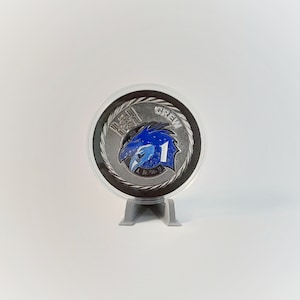 Challenge Coin Holder Display Stand (Digital STL File)