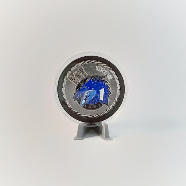 Challenge Coin Holder Display Stand (Digital STL File)