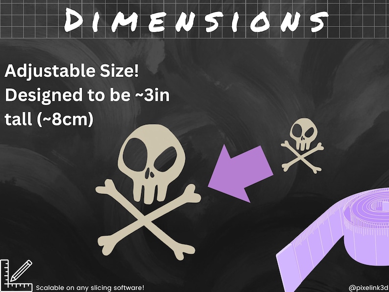 Doctor Facilier Inspired Skull STL & SVG — 3D Printable Disney Villain Fan Art | Cricut Printer image 3