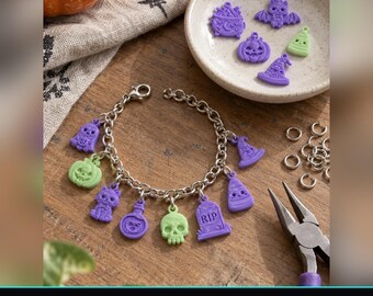 Halloween Charm STL Pack – 30 Kawaii Designs (Digital Download)