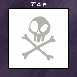 Doctor Facilier Inspired Skull STL & SVG — 3D Printable Disney Villain Fan Art | Cricut Printer image 5