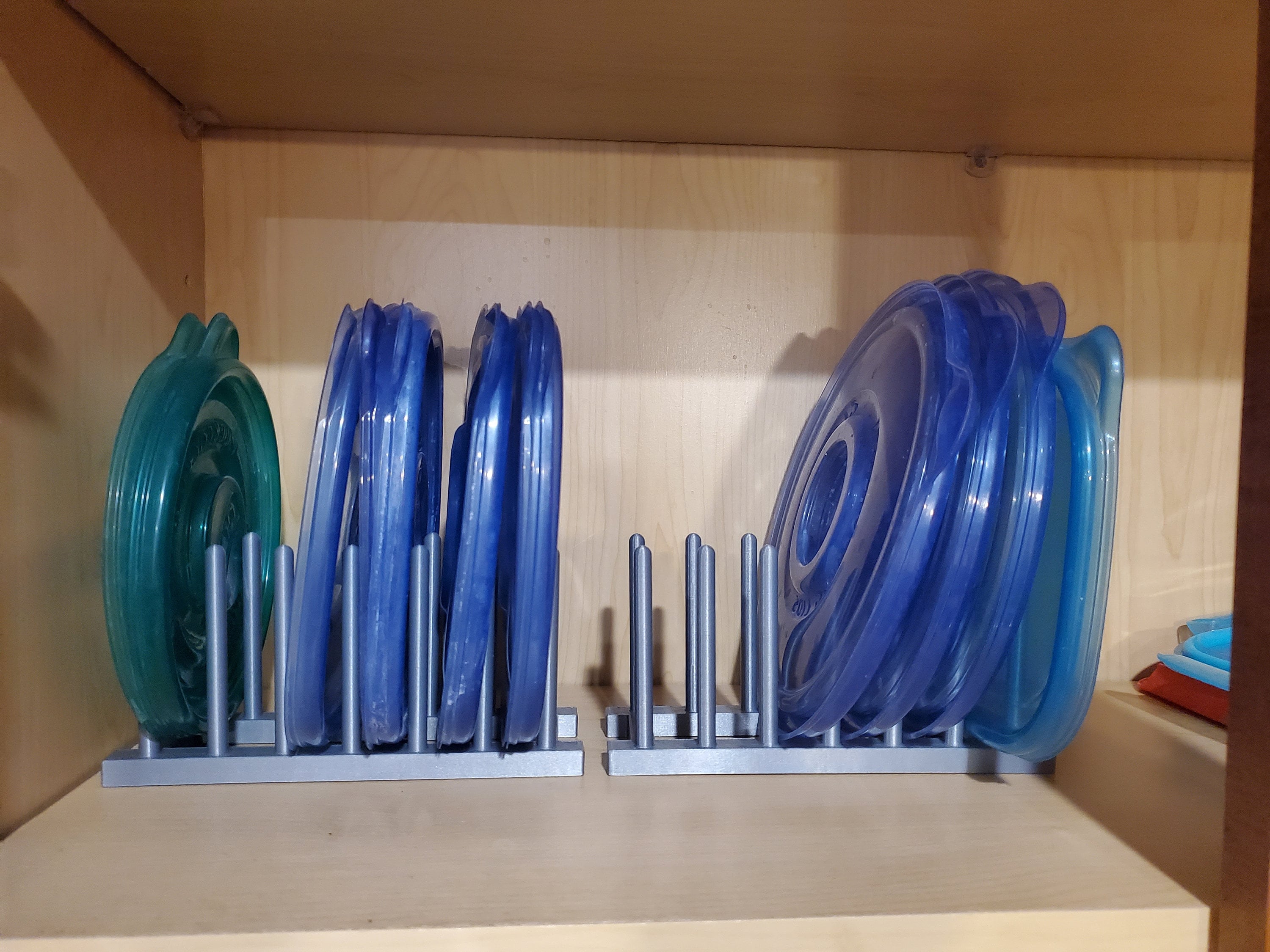 Tupperware Lid Holders (Kitchen Organiser) by HaughtyGrayAlien, Download  free STL model