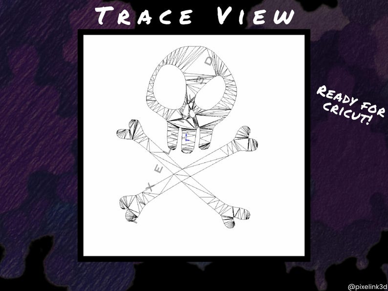 Doctor Facilier Inspired Skull STL & SVG — 3D Printable Disney Villain Fan Art | Cricut Printer image 9