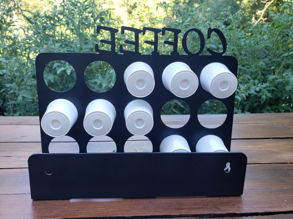 Keurig 15 KCup Coffee Wall Mount Holder Etsy