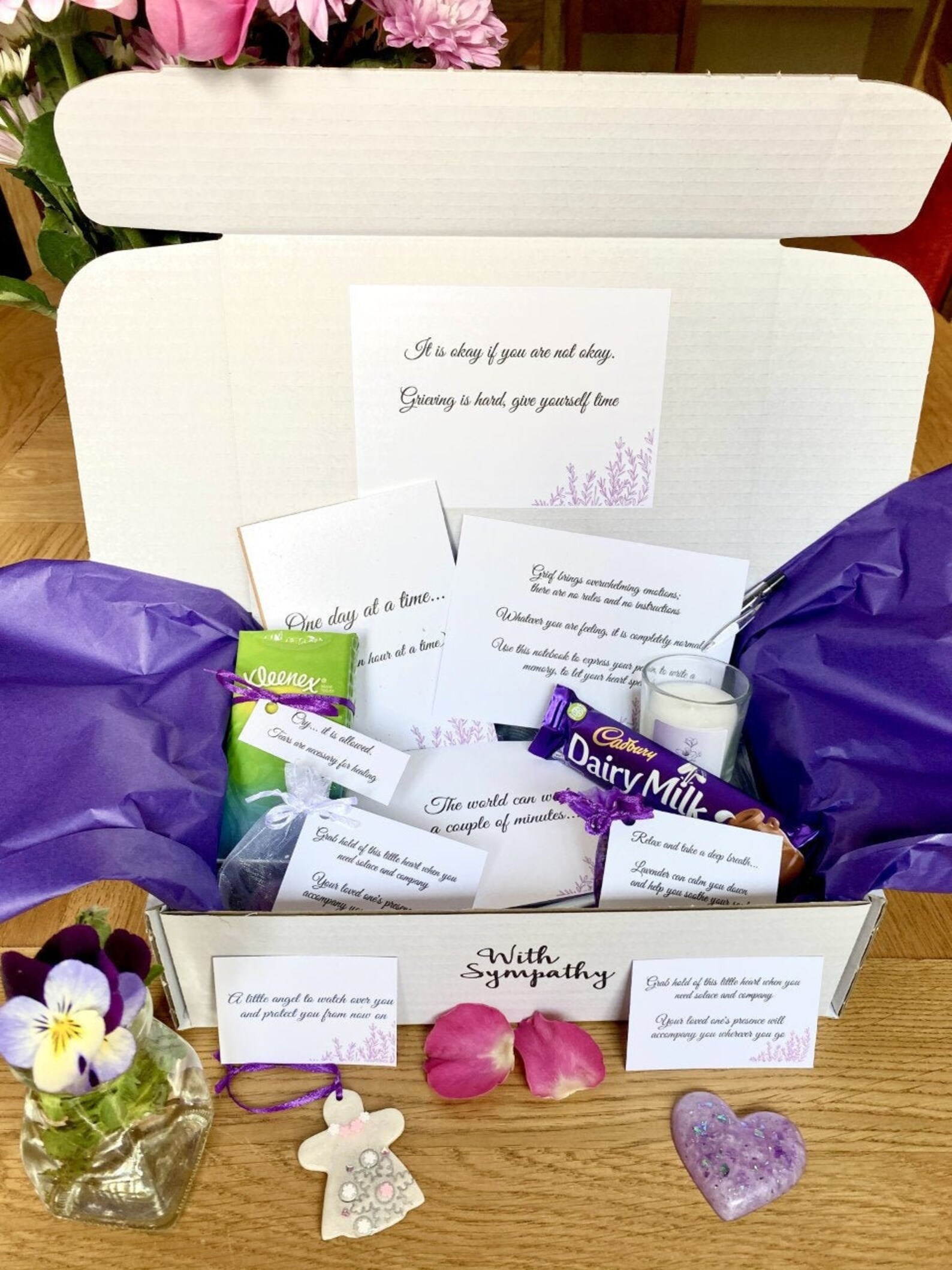 Grief and Loss Care Box / Sympathy Gift Package / Bereavement Etsy