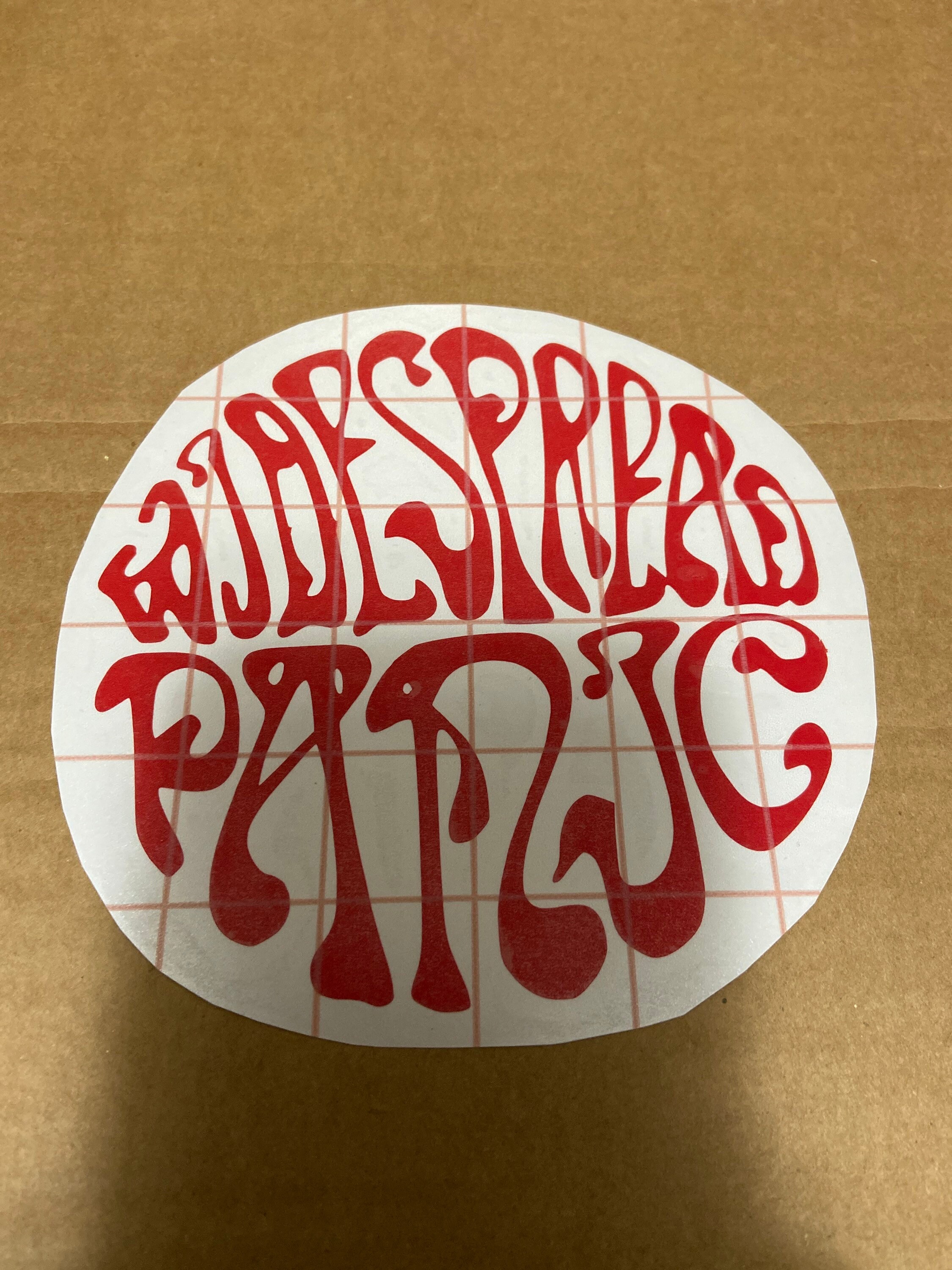 Weit verbreiteter Panic Vinyl Aufkleber | Etsy