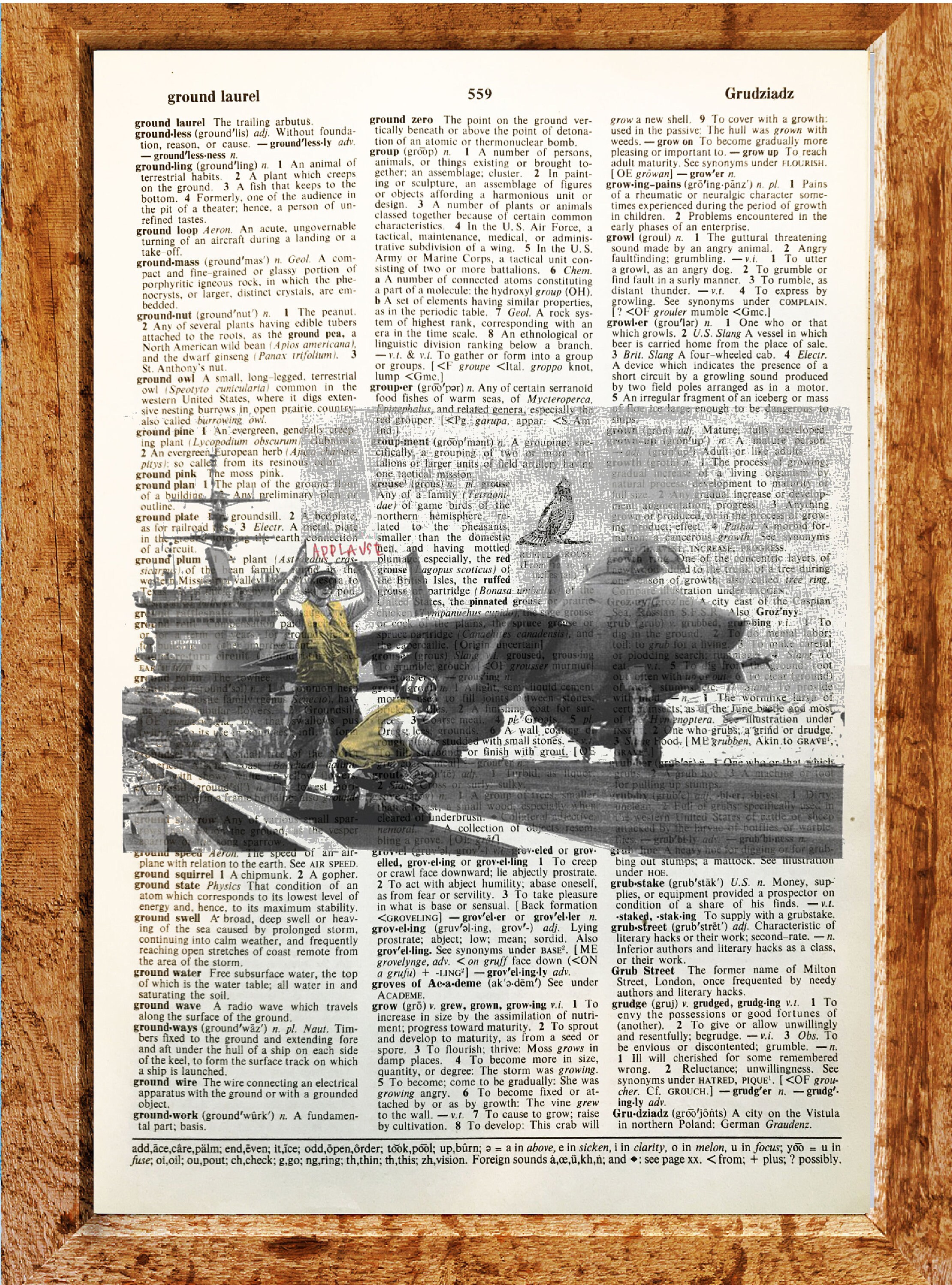 Banksy Wrong war grim reaper,Street art,Graffiti art Vintage dictionary