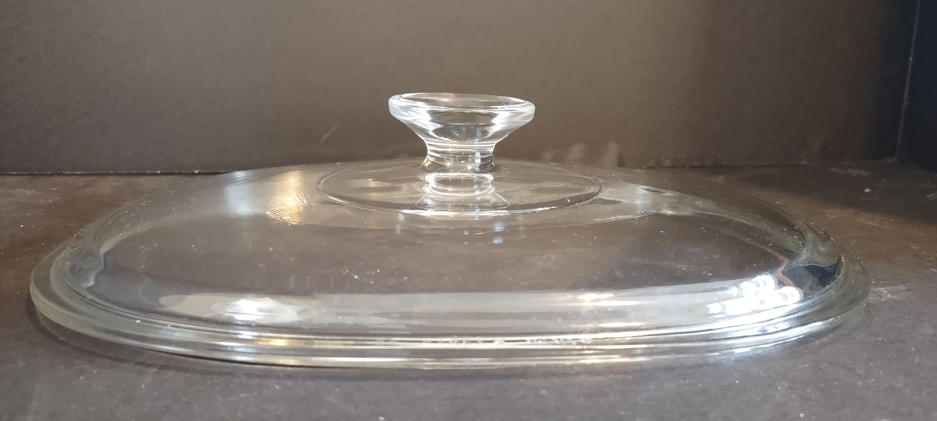 Pyrex DC 1 1/2 C Oval Glass Lid for Corning Ware Casserole Etsy