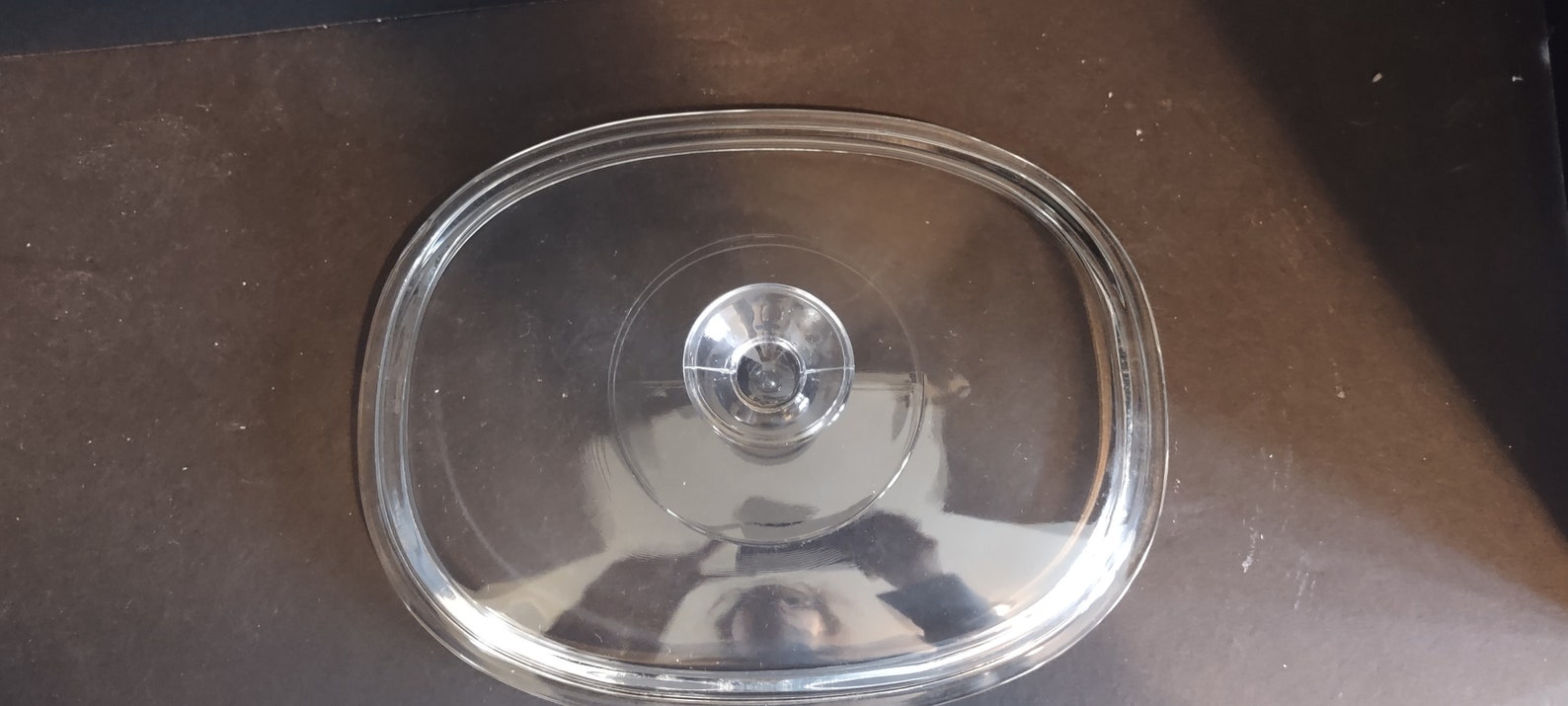 Pyrex DC 1 1/2 C Oval Glass Lid for Corning Ware Casserole Etsy