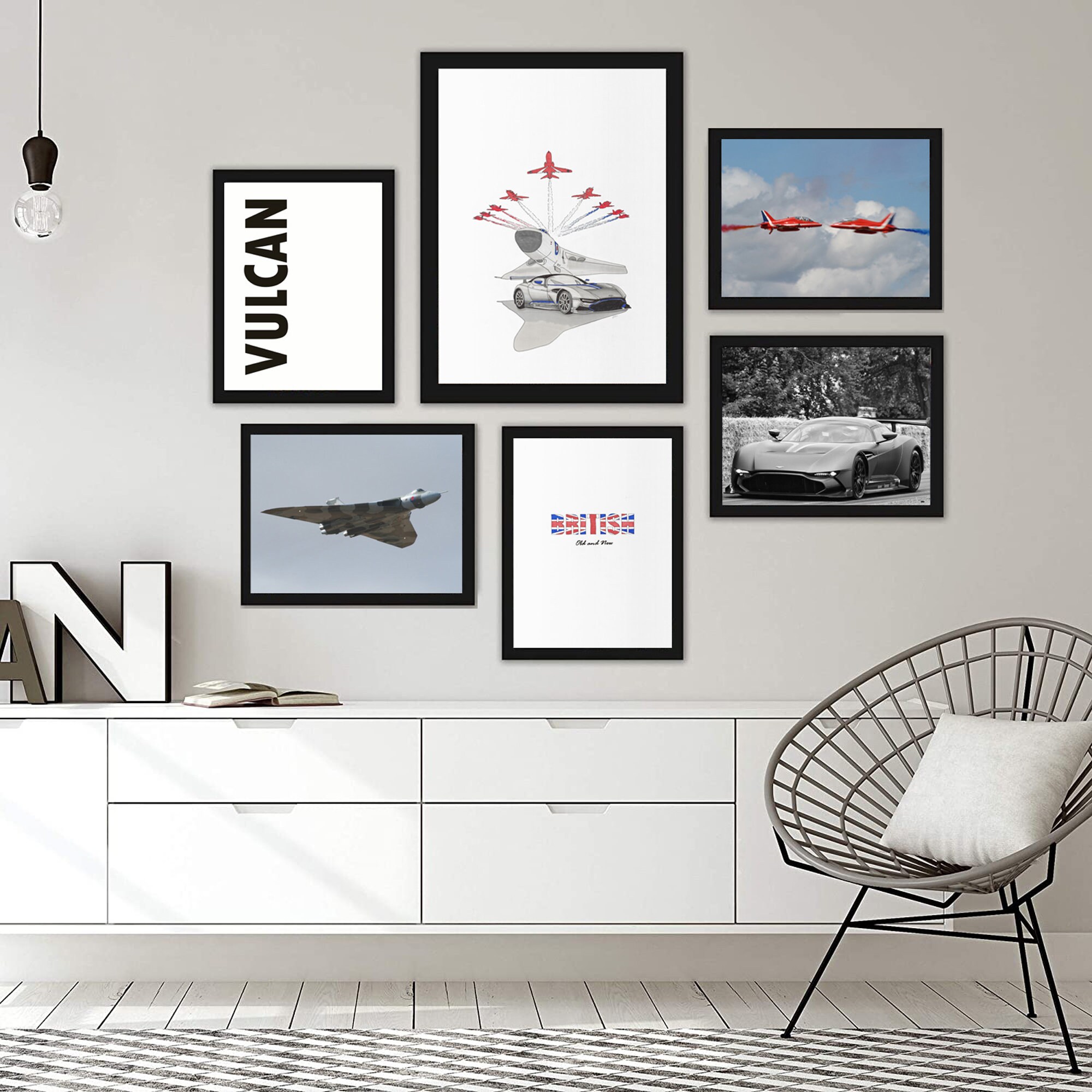 British Old and New Word Art Print Etsy UK