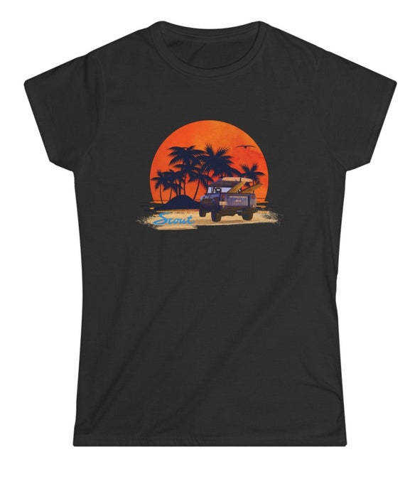 Maglietta IH Scout da donna: design Beach Surf Italia