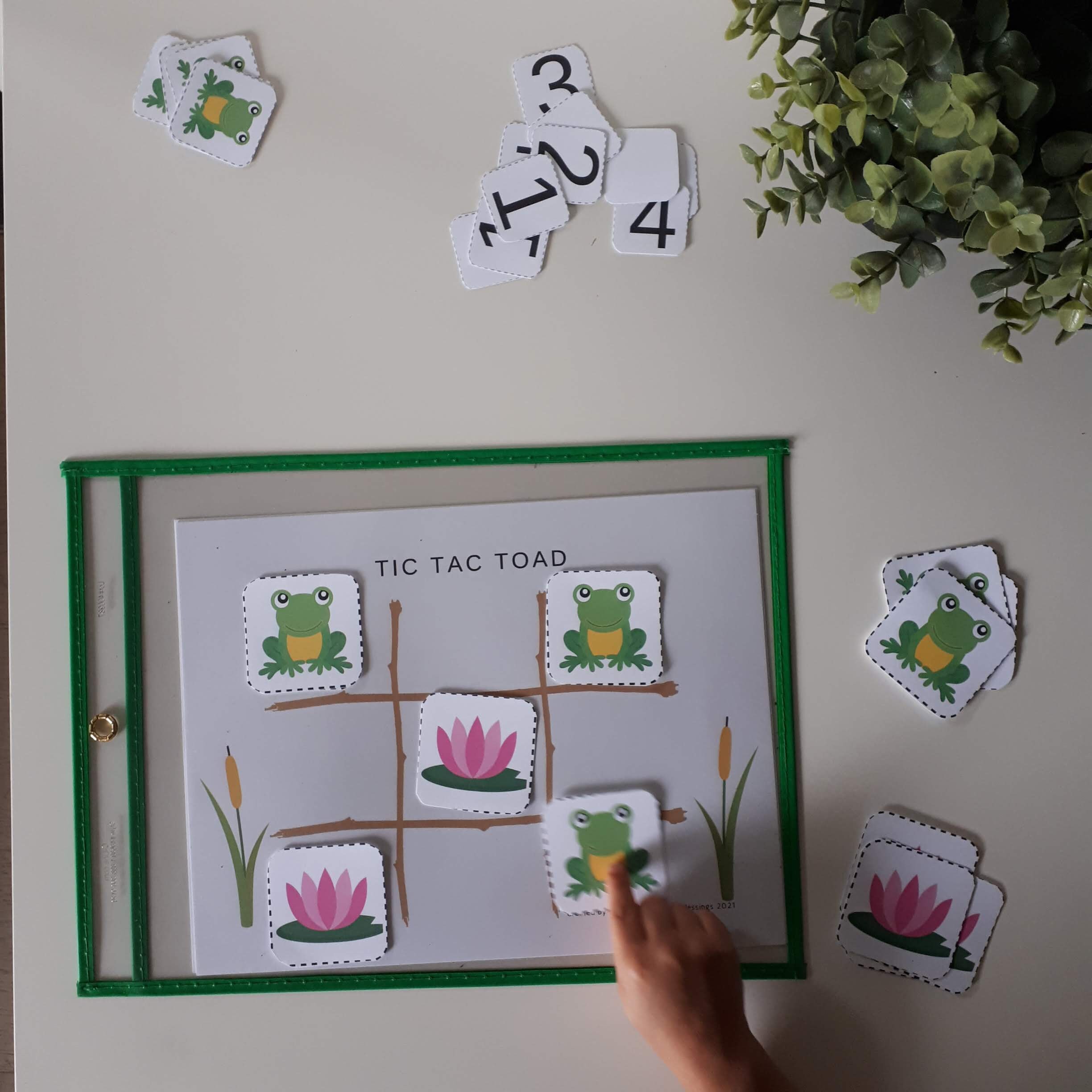 Five Little Frogs Early Years Math, Counting to 5, Tracing Numbers ...