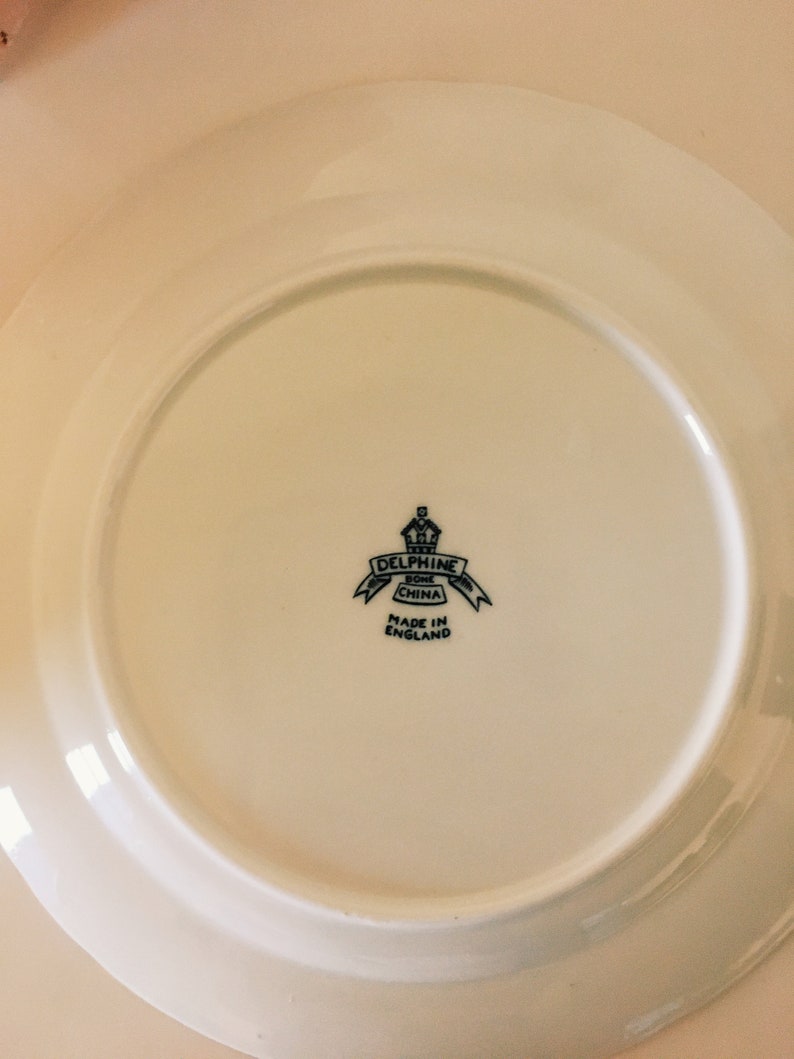 Delphine Bone China 3piece Set Etsy