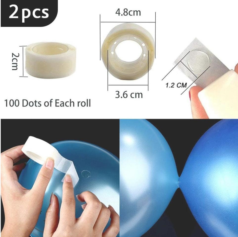 140pcs Super Sticky Double Sided Adhesive Dots For Home Wall Balloon  Stickers Tape