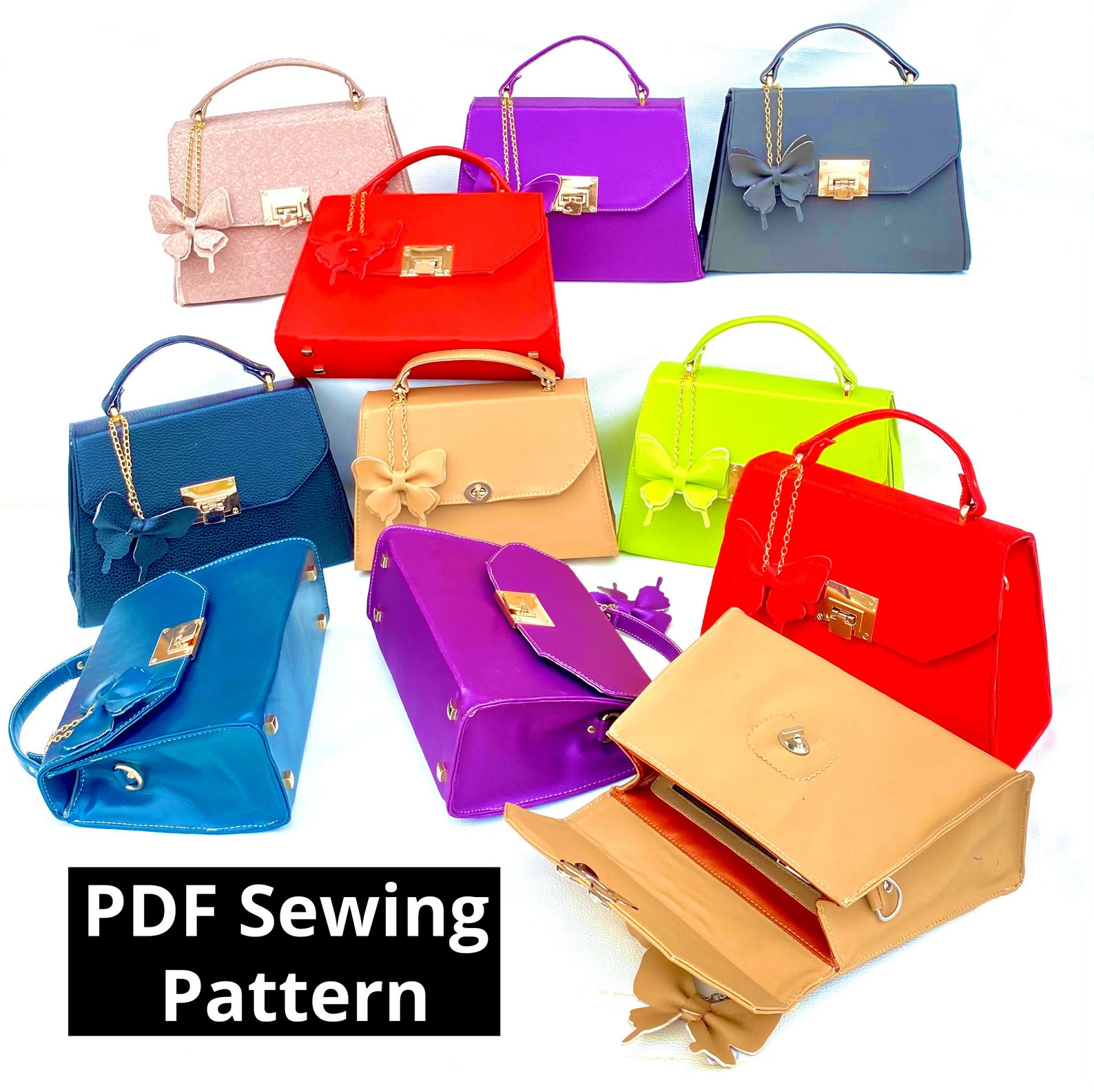 Zaya Bag Pattern Sewing Pattern Pdf Patterns Bag Pattern Etsy