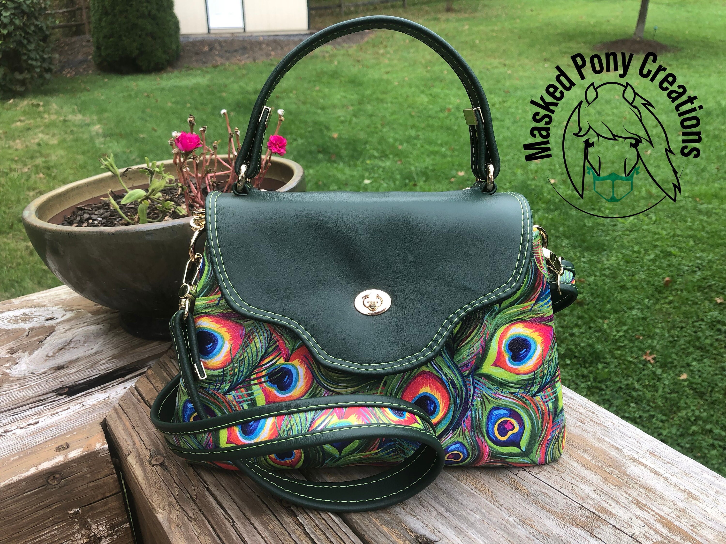 Triple Zipper Pouch Pdf Pattern 3 Compartment Bag Take 3 Etsy